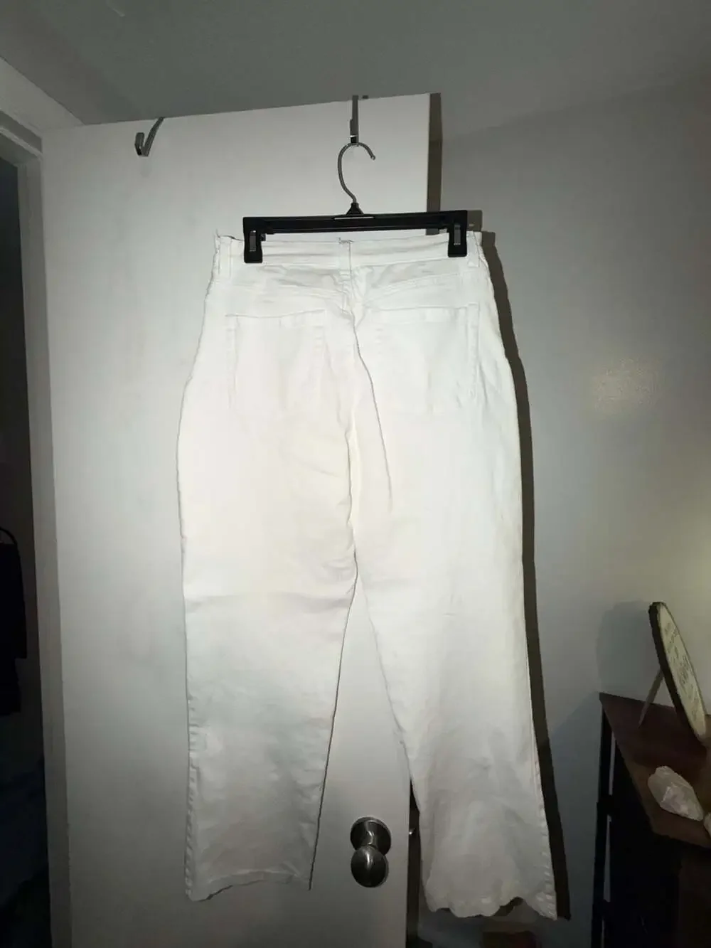Gloria Vanderbilt Amanda Classic Fit White Stretch Jeans Size 8